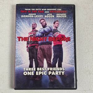 The Night Before DVD Seth Rogen Gordon-Levitt